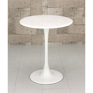 ラウンドテーブル/ハイテーブル 【丸型/直径60cm】 FRP(強化プラスチック)製 ホワイト(白) 商品画像