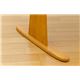 ダイニングテーブル 【180cm×90cm】 大きいサイズ 木製 アジャスター付き ダークブラウン - 縮小画像6