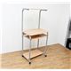 CT-2606NA(1)棚付PC DESK 60 ナチュラル