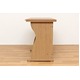 パーソナルこたつテーブル/デスク型ハイタイプこたつ (Duval) 木製 本体 脚置き付き ナチュラル - 縮小画像3