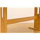 ダイニングテーブル(BONITA) 【幅140cm】 木製 アジャスター付き ダークブラウン - 縮小画像4