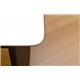 ハイグロステーブル/ダイニングテーブル(BRIGIT) 【幅80cm/正方形】 鏡面仕上げ アジャスター付き ダークブラウン - 縮小画像5
