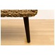NEWセンターテーブル/ローテーブル(ABACA) 天然木/強化ガラス製天板 アジアン調 ナチュラル - 縮小画像4