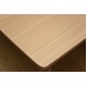 継脚式モダンこたつテーブル (Sigma) 【長方形/120cm×80cm】 木製 本体 高さ調節可 継ぎ足 耐熱仕様 ナチュラル - 縮小画像4