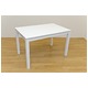 NEWフリーテーブル 【115cm×75cm】 木製 ホワイト - 縮小画像4