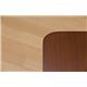 ダイニングテーブル(ファミーユ) 【幅75cm/正方形】 木製 ダークブラウン - 縮小画像5