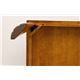 ダイニングテーブル 【幅75cm/正方形】 木製 マイルドブラウン - 縮小画像4