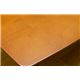 折りたたみローテーブル/フォールディングテーブル(NORDIC) 【幅110cm】 木製 ライトブラウン - 縮小画像3