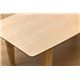 折りたたみローテーブル/フォールディングテーブル(ISOLA) 【120cm×50cm】 木製 ナチュラル - 縮小画像3