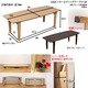 折りたたみローテーブル/フォールディングテーブル(ISOLA) 【120cm×50cm】 木製 ナチュラル - 縮小画像5