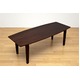 折りたたみローテーブル/フォールディングテーブル(ISOLA) 【120cm×50cm】 木製 ウォールナット - 縮小画像2