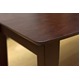 折りたたみローテーブル/フォールディングテーブル(ISOLA) 【120cm×50cm】 木製 ウォールナット - 縮小画像3