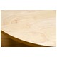 NEWラウンドテーブル(折りたたみローテーブル) 【丸型/直径75cm】 木製 ナチュラル - 縮小画像3