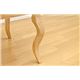 キッズテーブル(Karin) 【幅60cm/正方形】 木製 ナチュラル 〔子供部屋/子供用〕 - 縮小画像4
