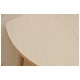 サイドテーブル(ミニテーブル/ナイトテーブル) 幅42cm 木製 木目調 BIANCA ホワイト(白) - 縮小画像2