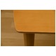 ダイニングテーブル/リビングテーブル 【幅135cm×奥行80cm】 長方形 木製 Richmond ナチュラル - 縮小画像4