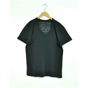 ALEXANDER YAMAGUCHI コットンUネックTシャツ ブラック メンズ UN-01(DSGY/S)