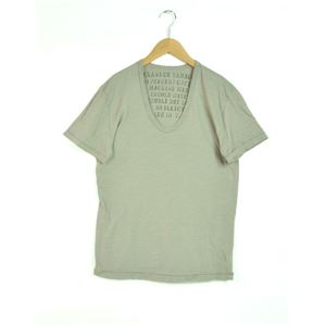 ALEXANDER YAMAGUCHI コットンUネックTシャツ グレー メンズ UN-01(GRY/M)