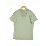 ALEXANDER YAMAGUCHI コットンUネックTシャツ グレー メンズ UN-01(GRY/S)