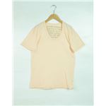 ALEXANDER YAMAGUCHI コットンUネックTシャツ ピーチ メンズ UN-01(PEA/S)