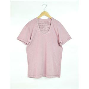ALEXANDER YAMAGUCHI コットンUネックTシャツ ラベンダー メンズ UN-01(SIE/M)