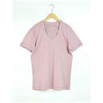 ALEXANDER YAMAGUCHI コットンUネックTシャツ ラベンダー メンズ UN-01(SIE/M)