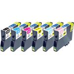 汎用インクカートリッジ エプソン用 6色セット E32-6P