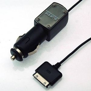 Rix（リックス） iPhone3GS/3G 各種iPod対応 車載シガープラグDC充電器 （ブラック） RX-IPDCPH2BK 【3個セット】 - 拡大画像