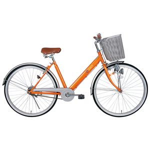 JUICY（ジューシィー） 26インチ シティサイクル オレンジ MG-CCF26