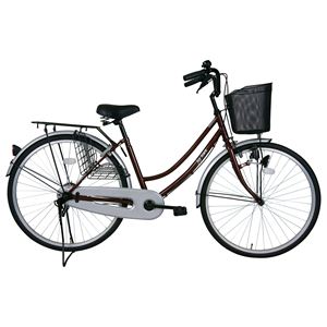ジョイタウン 26インチ軽快車 ブラウン MG-OEM26