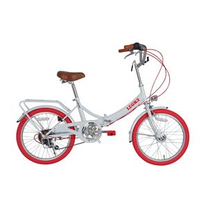 LEGRE（レグレ）自転車 FDB20 6Sホワイト MG-CT206