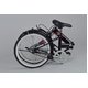 ZERO-ONE　２０インチ折畳自転車FDB20　LEDライト・ワイヤ‐ロック付　ブラック - 縮小画像2