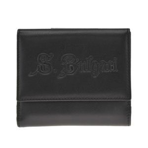 BVLGARI（ブルガリ） 32558 BLACK ダブルホック財布　【ブランド箱入り】