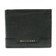 BVLGARI（ブルガリ）　33401　BLACK　二つ折り財布（小銭入れ無）