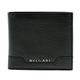 BVLGARI（ブルガリ）　33403　BLACK　二つ折り財布（小銭入れ付）
