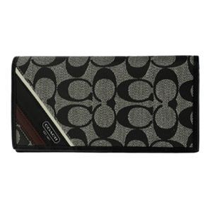 COACH（コーチ） 74237 IY BK 長札・長財布（小銭入れ付）