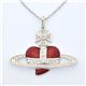 Vivienne Westwood（ヴィヴィアンウエストウッド） LARGE DIAMANTE HEART P／SS／RED SS PNK ネックレス