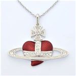 Vivienne Westwood（ヴィヴィアンウエストウッド） LARGE DIAMANTE HEART P／SS／RED SS PNK ネックレス