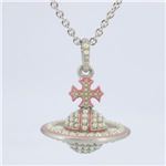 Vivienne Westwood（ヴィヴィアンウエストウッド） PEARLY QUEEN 3D TINY ORB P SS PEWTER ネックレス　【ブランド箱入り】