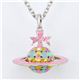 Vivienne Westwood（ヴィヴィアンウエストウッド） RIBBON BAS 3D ORB P SS MU ネックレス