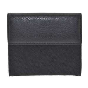 BVLGARI（ブルガリ） 25118 BLACK ダブルホック財布　【ブランド箱入り】