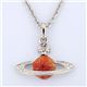 Vivienne Westwood（ヴィヴィアンウエストウッド） CABOCHON ORB P／SS／RHO ネックレス