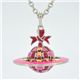 Vivienne Westwood（ヴィヴィアンウエストウッド） RIBBON BAS 3D ORB P／SS／PK ネックレス