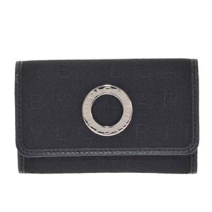 BVLGARI（ブルガリ） 30564 BLACK 6連キーケース 【ブランド箱入り】