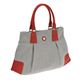 HUNTING　WORLD（ハンティングワールド）　手提げバッグ　7074　341　GRAY／RED