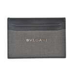 BVLGARI（ブルガリ） 32584 BLACK カードケース 【ブランド箱入り】