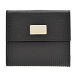 BVLGARI（ブルガリ） 25553 MILLERIGGE BLACK ミレリゲ　ダブルホック財布