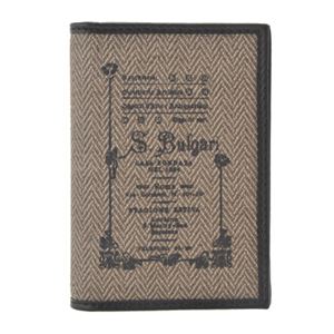 Bvlgari（ブルガリ） 32006 BROWN 名刺入れ　【ブランド箱入り】