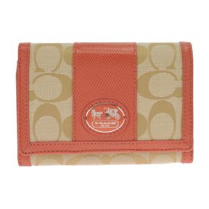 Coach（コーチ） 43986 SIGCO 二つ折り財布（小銭入れ付）