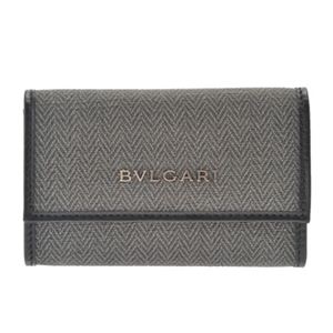 【訳あり・在庫処分】BVLGARI（ブルガリ） 32583 BLACK 6連キーケース 【ブランド箱入り】 - 拡大画像